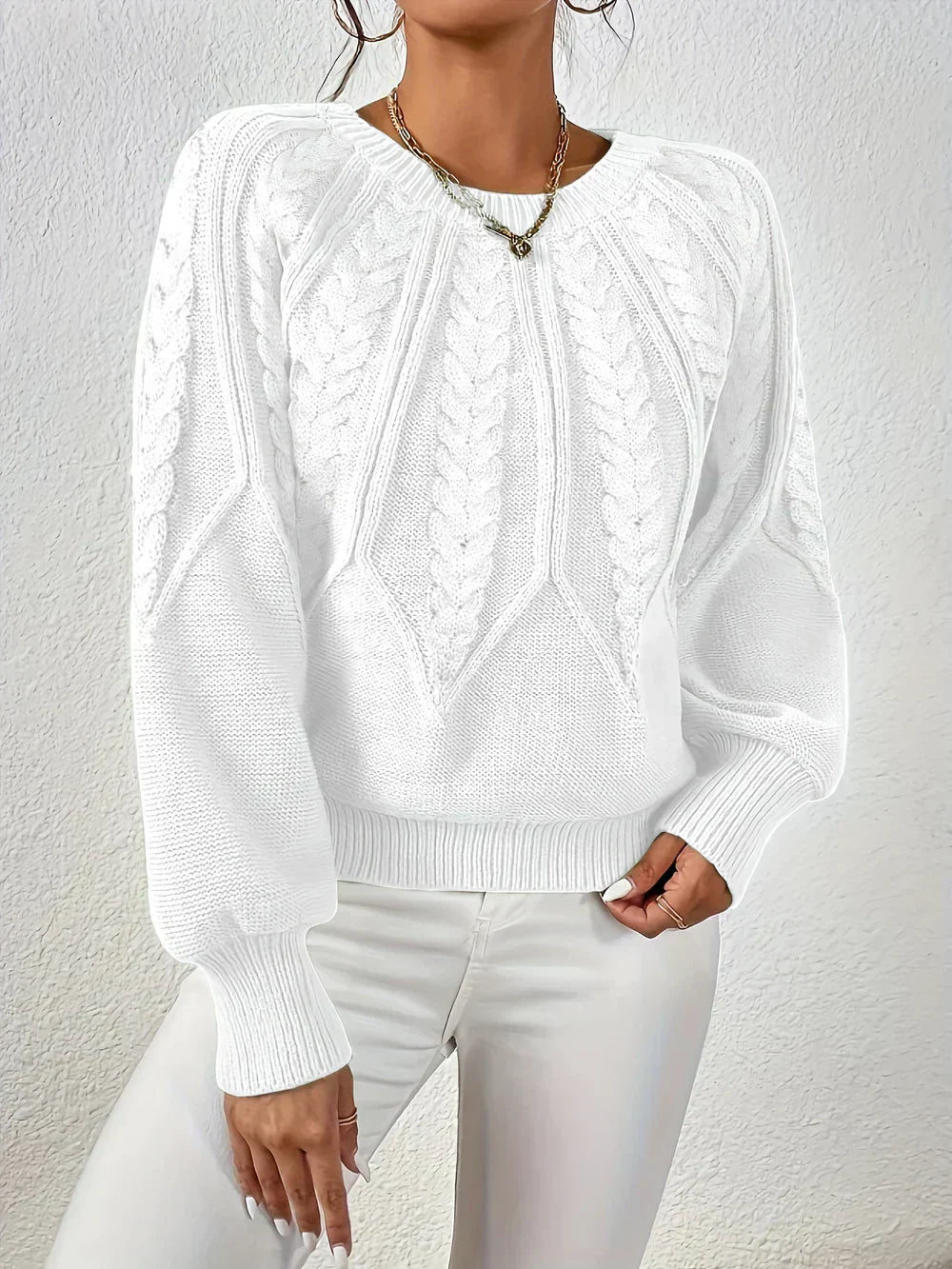 Sandra - Modern Knitted Sweater